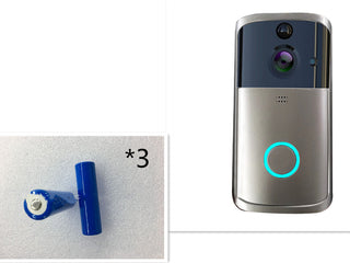 Smart Video Doorbell with 4.3" IPS Screen – 2.4G Wireless, Infrared Night Vision & Two-Way Video Intercom