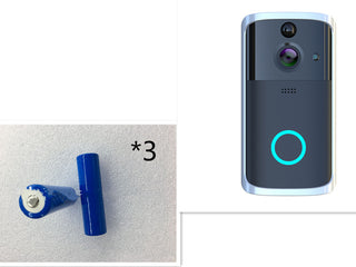 Smart Video Doorbell with 4.3" IPS Screen – 2.4G Wireless, Infrared Night Vision & Two-Way Video Intercom