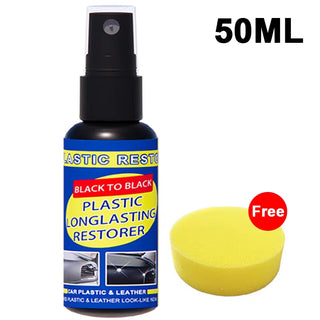 Ultimate Plastic & Trim Restorer – Back to Black Restoring Polish for Cars, Leather & Vinyl