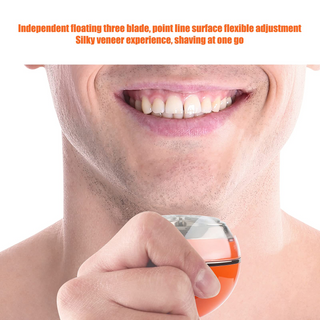 Men’s Rechargeable 3-Head Rotary Shaver with USB-C Charging
