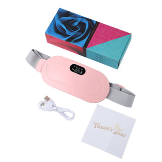Smart Menstrual Heating Pad and Vibration Massager for Abdominal Pain Relief