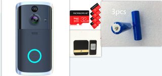 Smart Video Doorbell with 4.3" IPS Screen – 2.4G Wireless, Infrared Night Vision & Two-Way Video Intercom