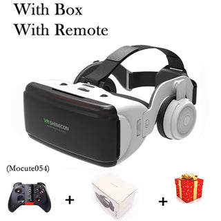VR Shinecon 3D Virtual Reality Headset for Smartphones - Immersive Gaming & Entertainment Goggles