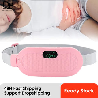 Smart Menstrual Heating Pad and Vibration Massager for Abdominal Pain Relief