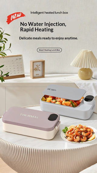 Electric Heated Lunch Box with Stainless Steel Liner | USB Powered, Select Models Rechargeable
