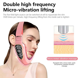 Unlock Radiant Skin: Advanced 12-Gear Electric Facial Lifting Massager for V-Line Slimming and Spa-Like Treatments at Home