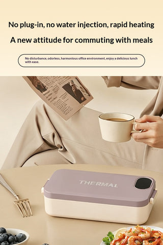 Electric Heated Lunch Box with Stainless Steel Liner | USB Powered, Select Models Rechargeable