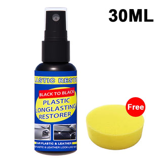 Ultimate Plastic & Trim Restorer – Back to Black Restoring Polish for Cars, Leather & Vinyl