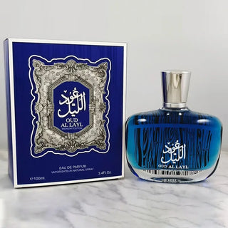 Oud Al Layl Arabic Sandalwood Eau de Parfum 100ml – Agarwood & Musk Unisex Fragrance