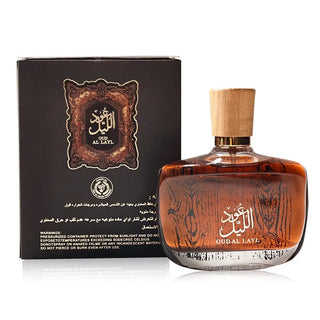Oud Al Layl Arabic Sandalwood Eau de Parfum 100ml – Agarwood & Musk Unisex Fragrance