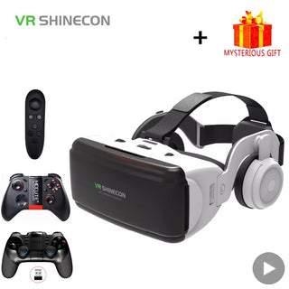 VR Shinecon 3D Virtual Reality Headset for Smartphones - Immersive Gaming & Entertainment Goggles
