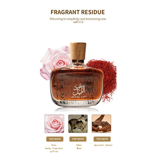 Oud Al Layl Arabic Sandalwood Eau de Parfum 100ml – Agarwood & Musk Unisex Fragrance