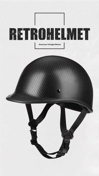 Retro ABS Half Helmet for Motorcycles & Electric Scooters – Adult Sizes S–XXL