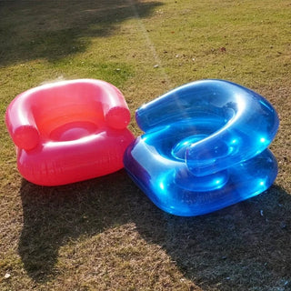 Ultimate Inflatable Loungers: Portable Air Sofa for Beach, Camping, and Outdoor Fun - Perfect for Kids and Teens!