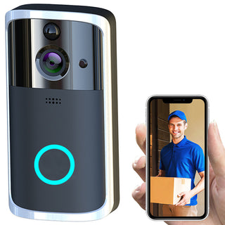 Smart Video Doorbell with 4.3" IPS Screen – 2.4G Wireless, Infrared Night Vision & Two-Way Video Intercom