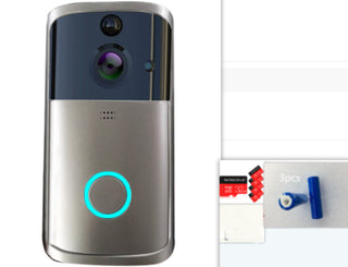 Smart Video Doorbell with 4.3" IPS Screen – 2.4G Wireless, Infrared Night Vision & Two-Way Video Intercom
