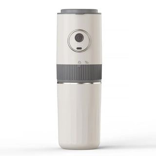 Portable Electric Coffee Grinder & Pour-Over Maker | 2-in-1 Travel Coffee Machine for Camping, Office & Outdoor Use